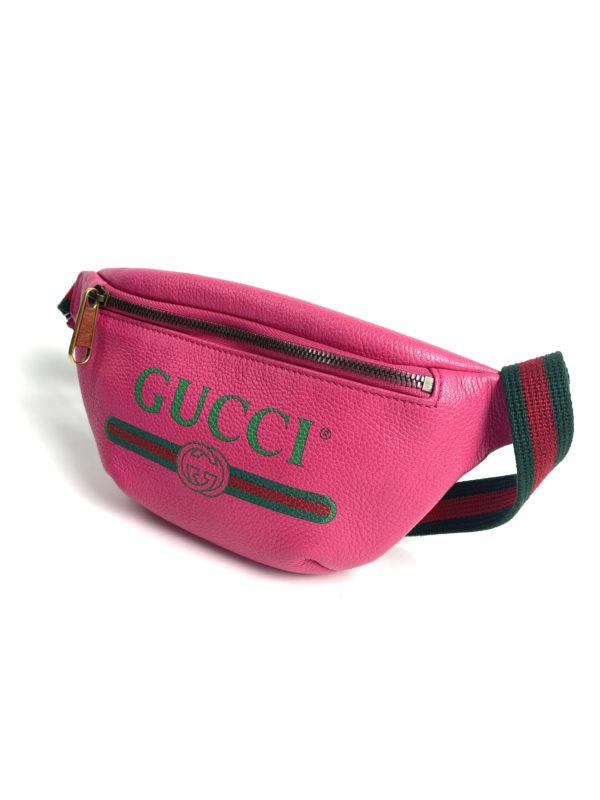 Gucci Pink Leather Small Bum Belt Bag World Of Goods For You, LLC