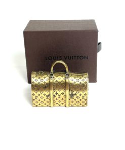 Louis Vuitton Rare Antique Brass Keepall Paperweight 2