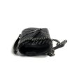 YSL Medium College Matelasse Black Lambskin V-Flap Crossbody Bag 10