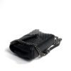 YSL Medium College Matelasse Black Lambskin V-Flap Crossbody Bag 11