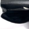 YSL Medium College Matelasse Black Lambskin V-Flap Crossbody Bag 17