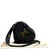 Louis Vuitton New Wave Black Leather Heart Crossbody or Wristlet 20