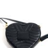 Louis Vuitton New Wave Black Leather Heart Crossbody or Wristlet 8
