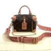 Louis Vuitton Monogram Petite Malle Souple Peach 3