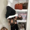 Louis Vuitton Monogram Petite Malle Souple Peach 4