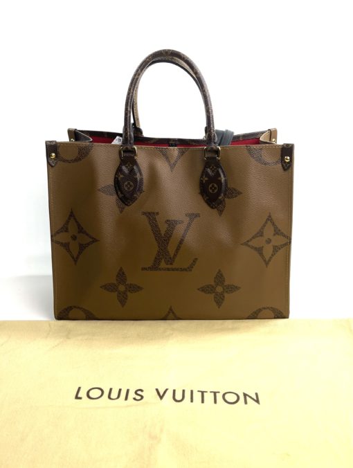 Louis Vuitton Onthego MM Reverse Tote 6