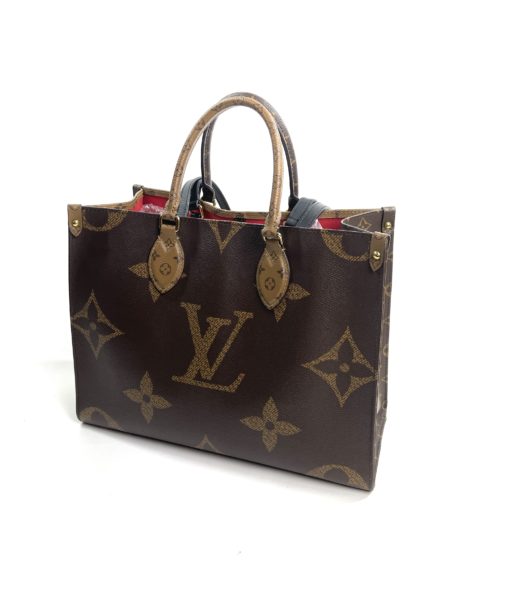 Louis Vuitton Onthego MM Reverse Tote 25