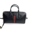Gucci Black Leather Ophidia Medium Boston Bag Crossbody 4
