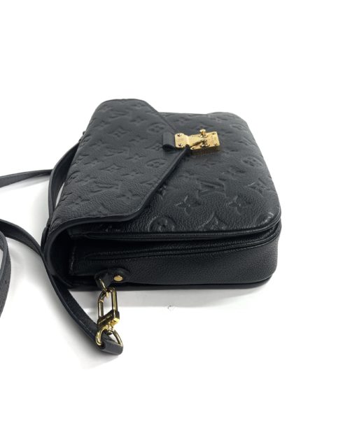 Louis Vuitton Pochette Metis Black Monogram Empreinte Leather 21