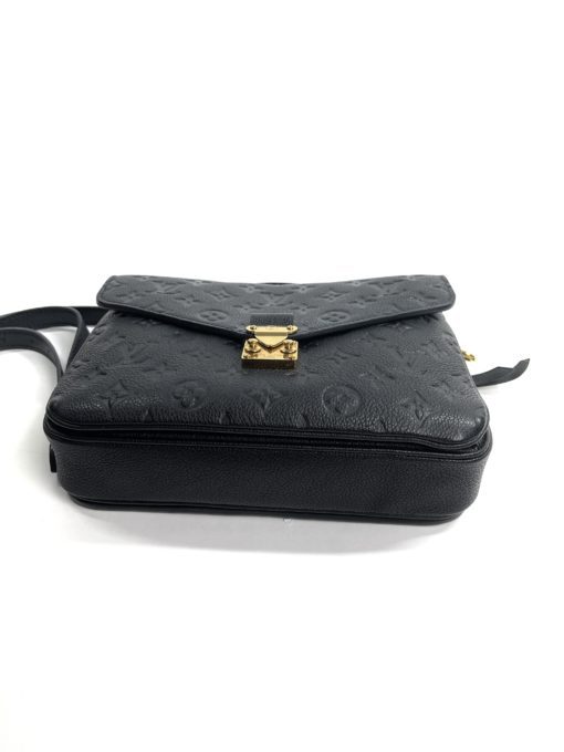 Louis Vuitton Pochette Metis Black Monogram Empreinte Leather 20