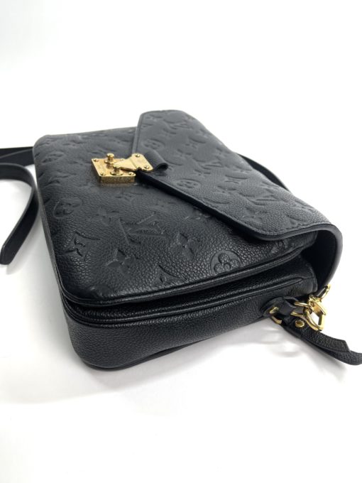 Louis Vuitton Pochette Metis Black Monogram Empreinte Leather 19