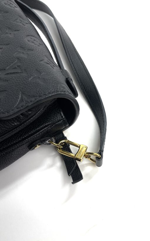 Louis Vuitton Pochette Metis Black Monogram Empreinte Leather 18