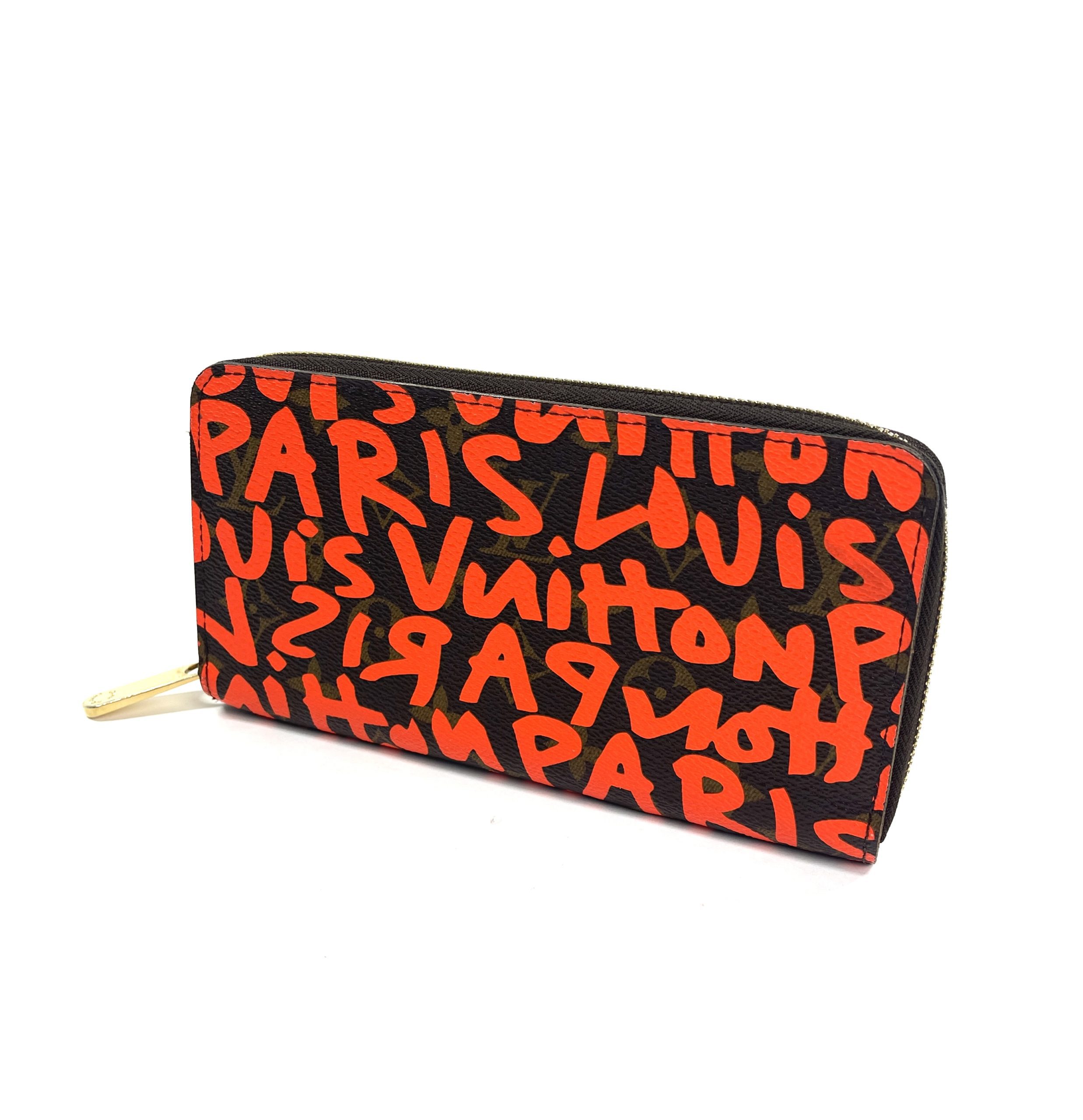 Louis Vuitton Steven Sprouse Orange Graffiti Zippy Wallet - A World Of  Goods For You, LLC