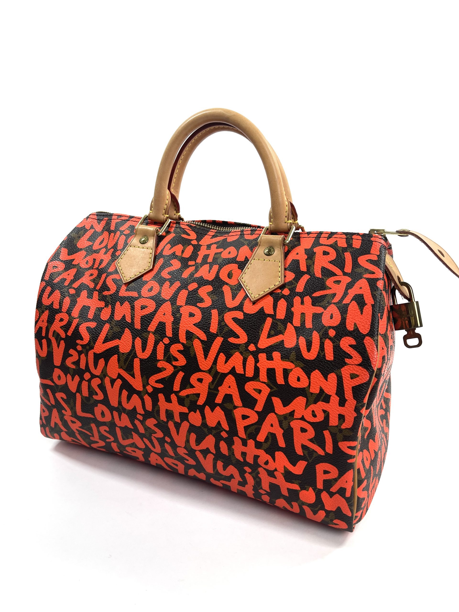 Louis Vuitton Stephen Sprouse Monogram Graffiti Roses Speedy 30