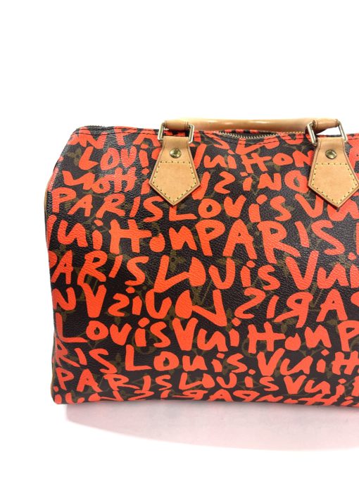Louis Vuitton Stephen Sprouse Orange Graffiti Monogram Speedy 30 5