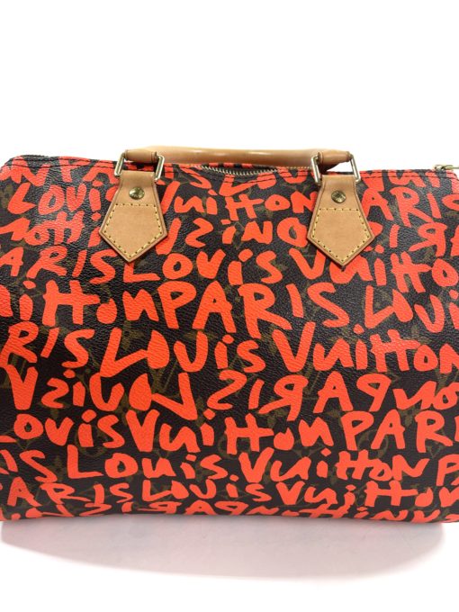 Louis Vuitton Stephen Sprouse Orange Graffiti Monogram Speedy 30 6