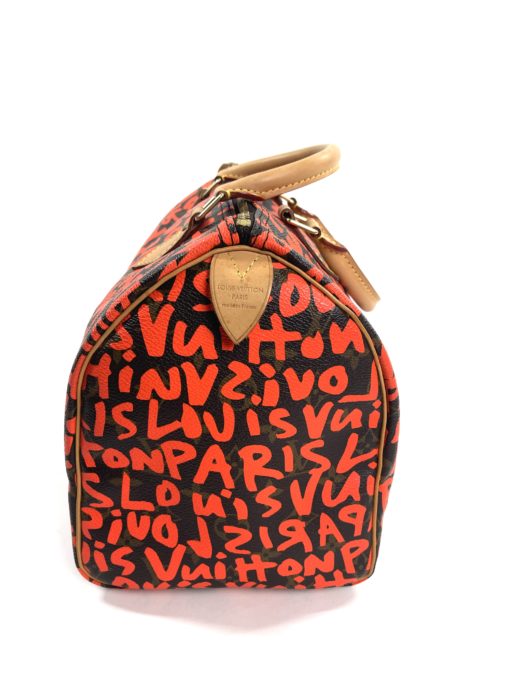 Louis Vuitton Stephen Sprouse Orange Graffiti Monogram Speedy 30 15