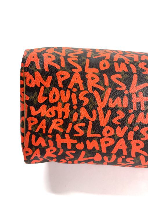 Louis Vuitton Stephen Sprouse Orange Graffiti Monogram Speedy 30 20