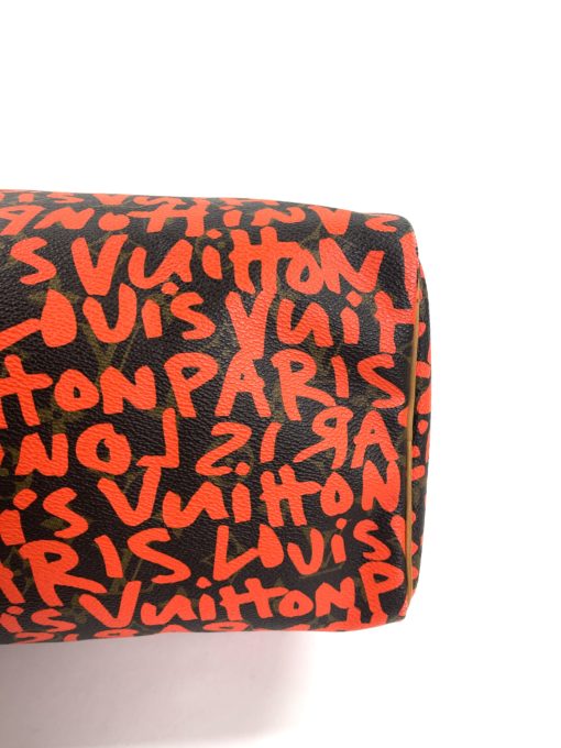 Louis Vuitton Stephen Sprouse Orange Graffiti Monogram Speedy 30 22