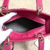 Christian Dior Lady Dior Hot Pink Lambskin Cannage Medium 9