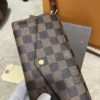 Louis Vuitton Damier Ebene Sarah Wallet 8