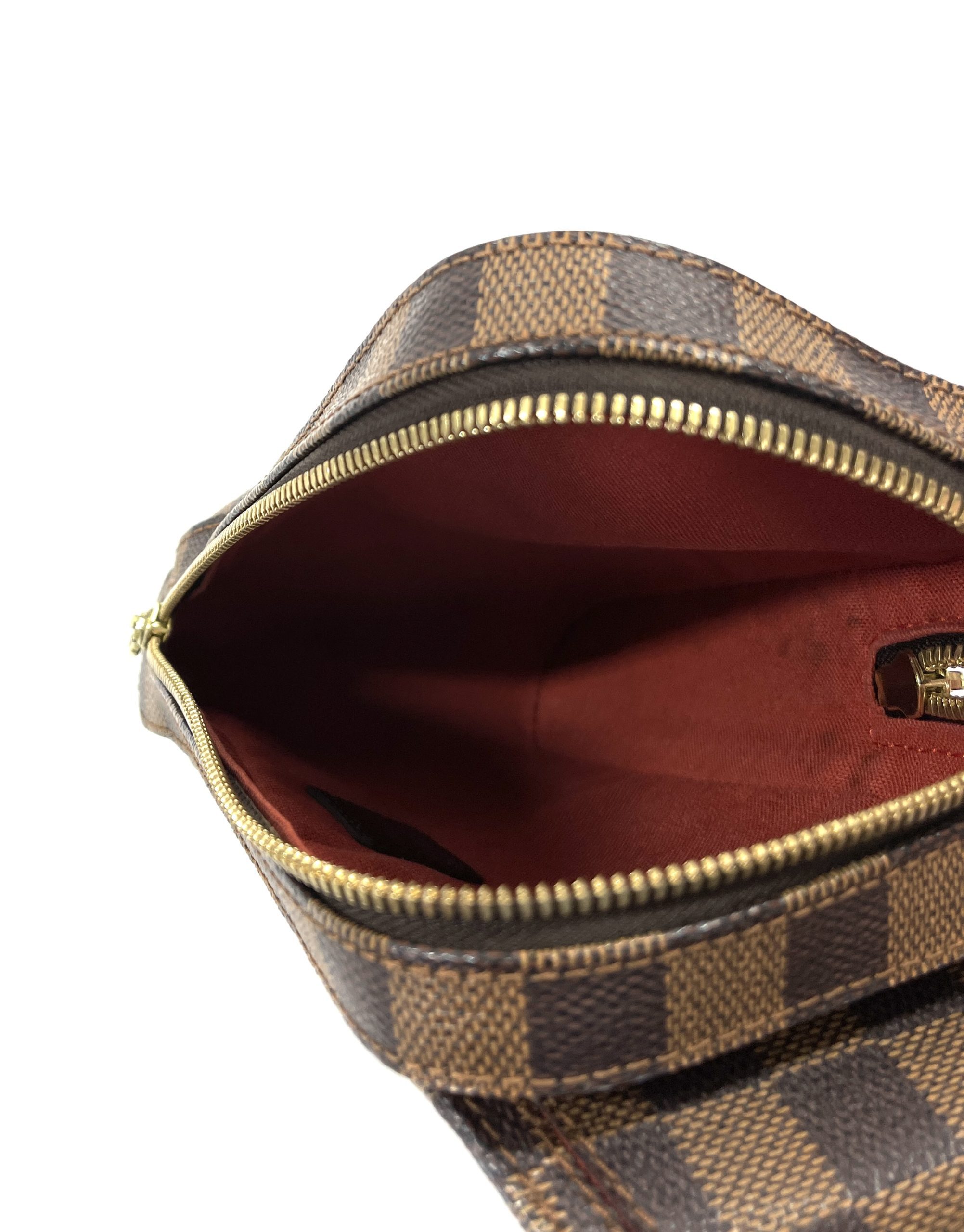 Louis Vuitton Damier Ebene Geronimos Bum Body Bag Fanny Pack Waist Pouch 1230lv47