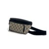 Gucci Webby Bee Black Leather Shoulder Bag 23