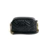 Gucci Black Marmont Small Matelassé Crossbody GHW (Copy) 4