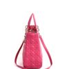 Christian Dior Lambskin Cannage Large Lady Dior Pink 4