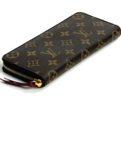 Louis Vuitton monogram Clemence wallet with fuchsia interior – Bargain Bags  by Jen