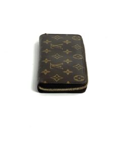 Louis Vuitton Key Pouch Monogram Eclipse Reverse in Coated Canvas with  Silver-tone - US