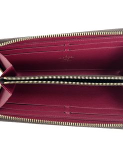 Louis Vuitton Monogram Clemence Wallet Fuchsia Interior Used –  luxuryforlessjpn