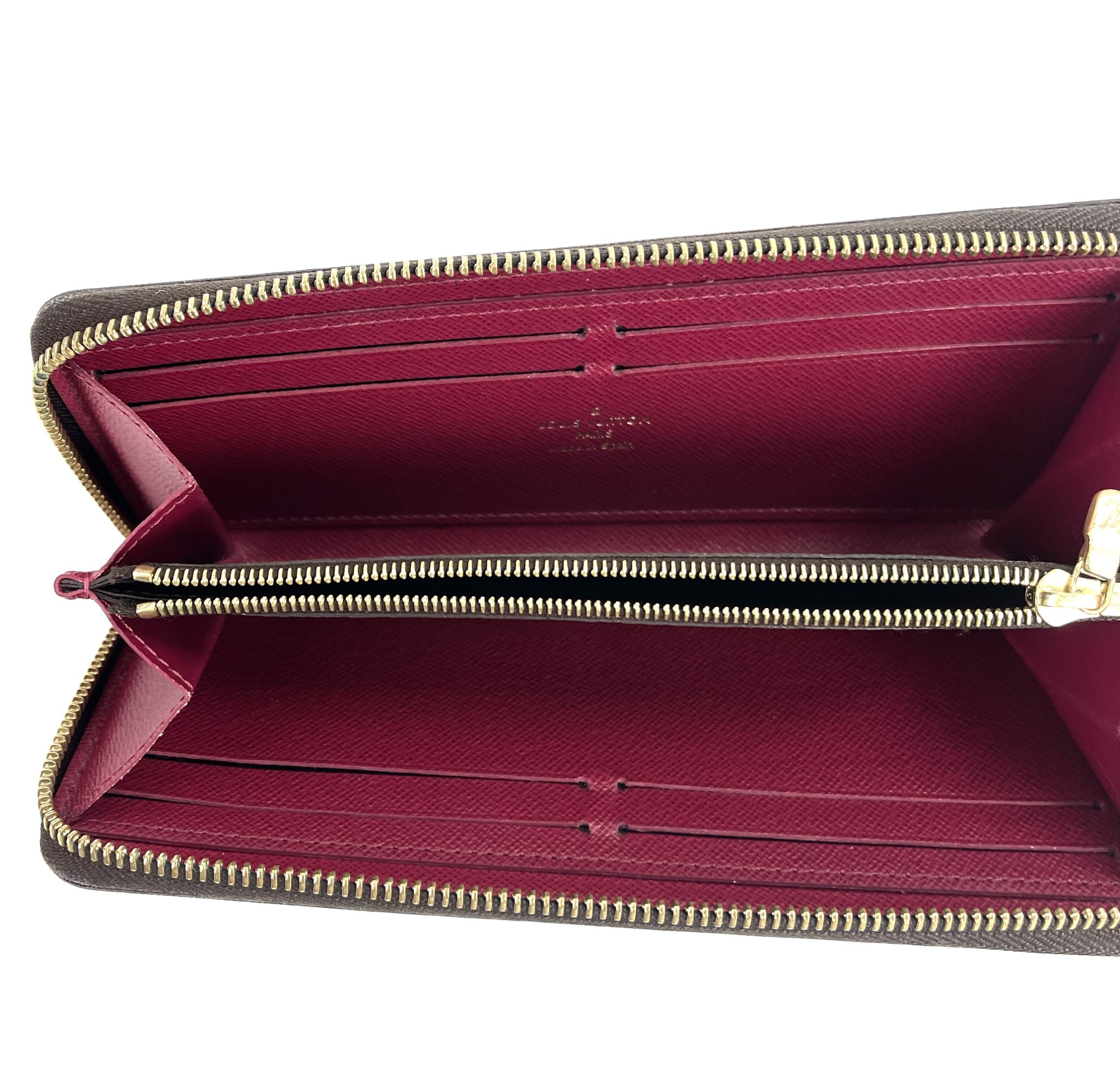 Louis Vuitton Clémence Monogram Women's Wallet - Fuchsia