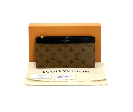 Louis Vuitton Reverse Monogram Slim Wallet Pouch 2