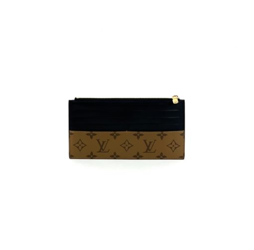 Louis Vuitton Reverse Monogram Slim Wallet Pouch 10