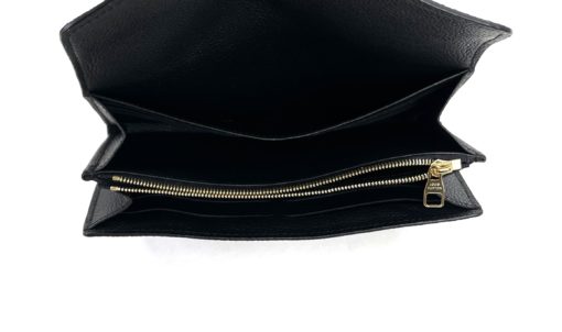 Louis Vuitton Black Empreinte Sarah NM Wallet 10
