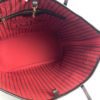 Louis Vuitton Damier Ebene Neverfull MM Red Interior 32