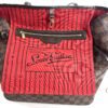 Louis Vuitton Damier Ebene Neverfull MM Red Interior 30