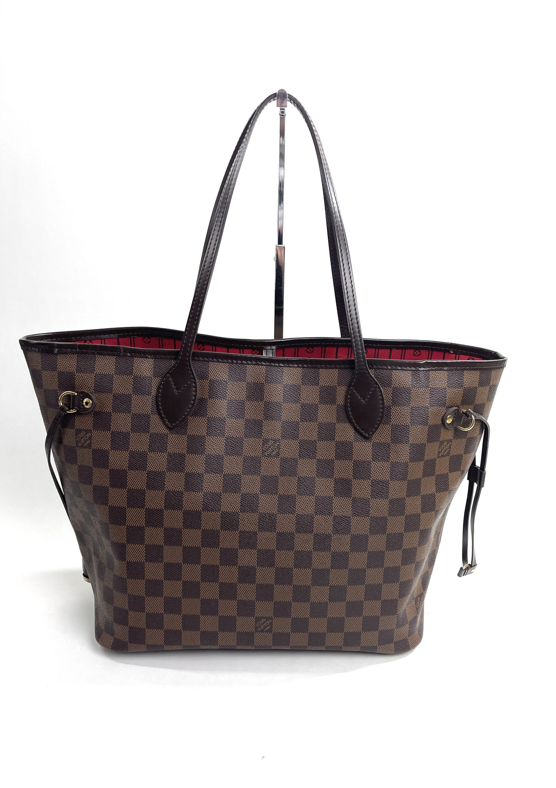Louis Vuitton, Bags, Authentic Louis Vuitton Neverfull Mm Damier Ebene