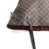 Louis Vuitton Damier Ebene Neverfull MM Red Interior 19