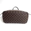 Louis Vuitton Damier Ebene Neverfull MM Red Interior 9