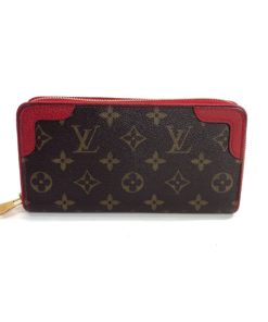 Louis Vuitton Monogram Giant Pattern Leather Zippy Wallet - Red Wallets,  Accessories - LOU785790