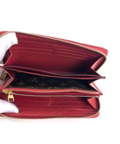 Louis Vuitton Monogram Giant Red/Pink Zippy Wallet