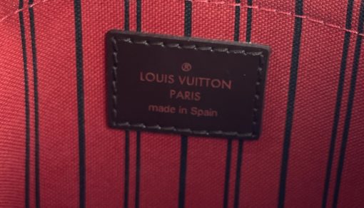 Louis Vuitton Damier Ebene Canvas Neverfull Pochette 6