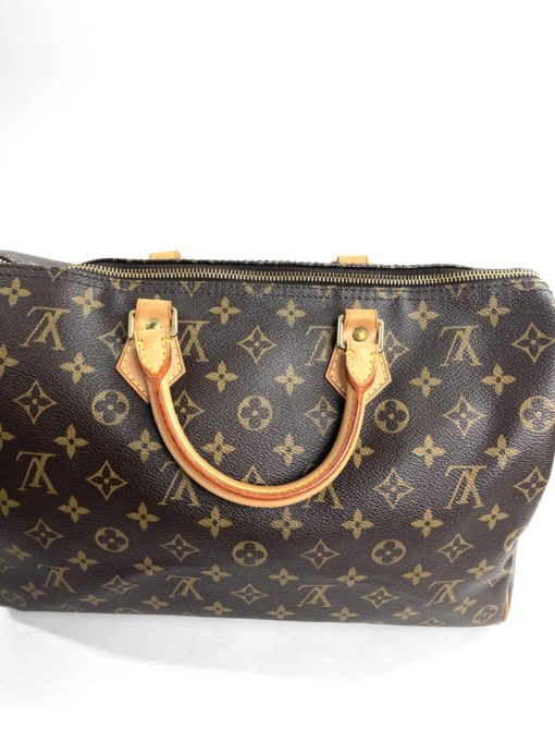 Louis Vuitton Speedy 35 Monogram Satchel 16