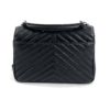 YSL SAINT LAURENT QUILTED LEATHER COLLEGE MEDIUM SHOULDER BAG 3