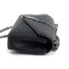 YSL SAINT LAURENT QUILTED LEATHER COLLEGE MEDIUM SHOULDER BAG 7