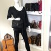 YSL SAINT LAURENT QUILTED LEATHER COLLEGE MEDIUM SHOULDER BAG 10