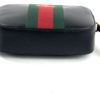 Gucci Webby Bee Black Leather Shoulder Bag 12