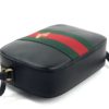 Gucci Webby Bee Black Leather Shoulder Bag 8
